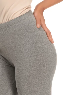 Leggings cortos de algodón elástico para mujer - Varios colores