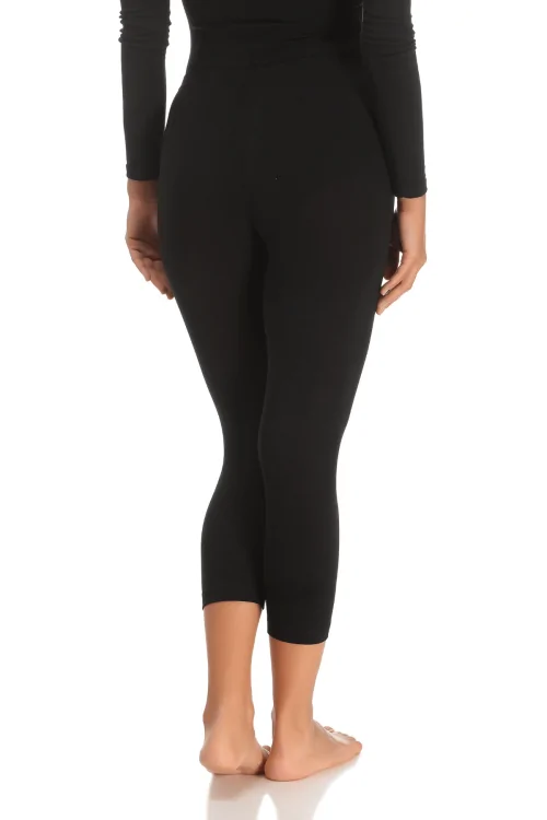 Leggings cortos de algodón elástico para mujer - Varios colores