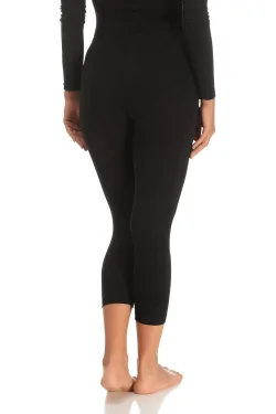Leggings cortos de algodón elástico para mujer - Varios colores