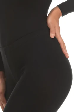 Leggings donna corti cotone elasticizzato – vari colori