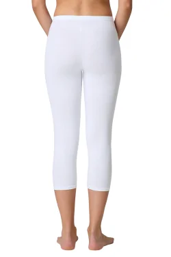 Women's Stretch Cotton Short Leggings - Various Colors