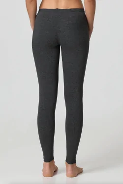 Legging long en coton extensible pour femme – couleurs variées