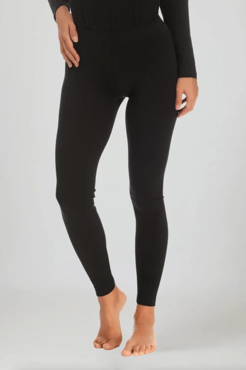 Leggings donna lunghi in cotone elasticizzato – vari colori