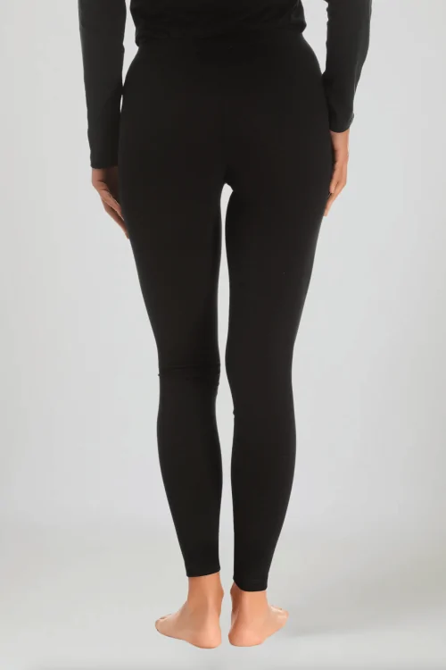 Women's long stretch cotton leggings – various colors
