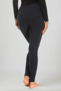 Women's long stretch cotton leggings – various colors
