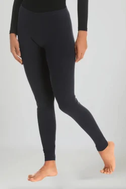 Women's long stretch cotton leggings – various colors