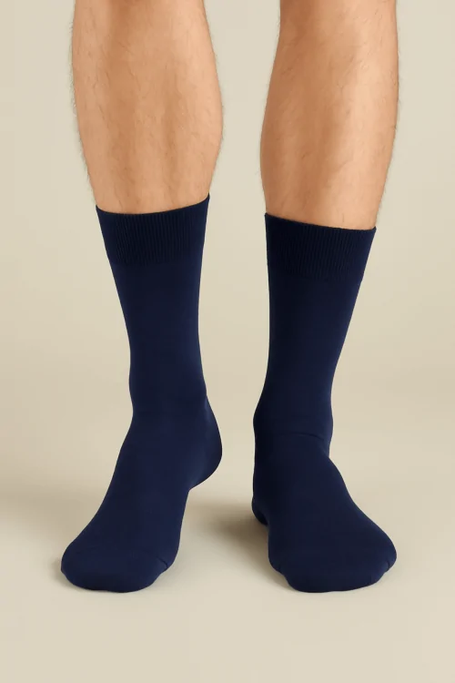 Herren-Innensocken aus Wolle – Nicht reizend, langlebig (3 Stück)