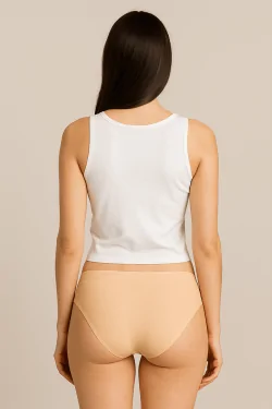 Braguitas invisibles de microfibra para mujer – Antimarcas (3 pares)