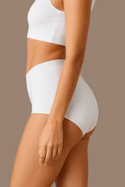 Culottes invisibles de caña alta para mujer: comodidad y sujeción (3 pares)