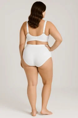 Culotte largo para mujer en algodón elástico: comodidad sin marcas
