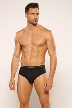 Calzoncillos para hombre Enrico Coveri – 3 pares de algodón bielástico