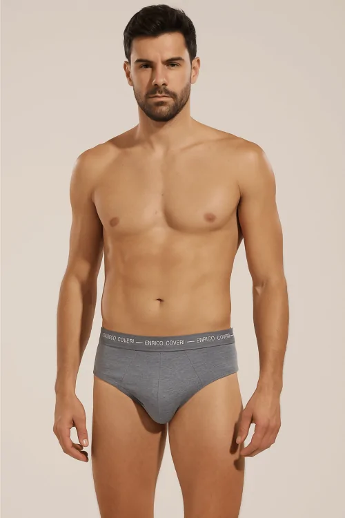 Slips homme Enrico Coveri – 3 paires en coton bi-élastique