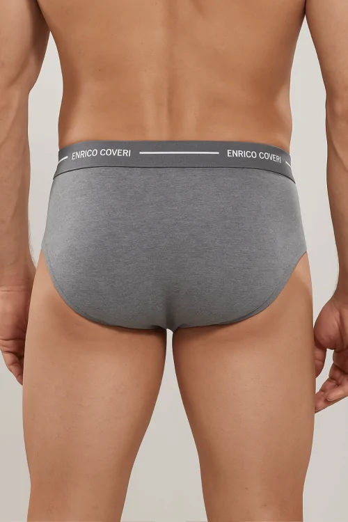 Slip Uomo Enrico Coveri – Cotone Bielastico 3 Paia