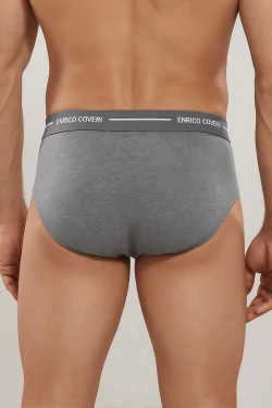 Slip Uomo Enrico Coveri – Cotone Bielastico 3 Paia