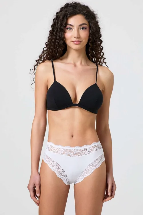 Slip vita alta invisibile e comodo – Cotone Modal 3 pz