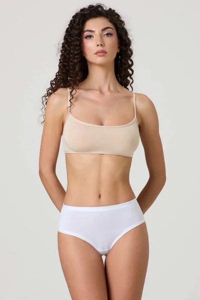 Slip taille haute en coton modal – non marquant et confortable