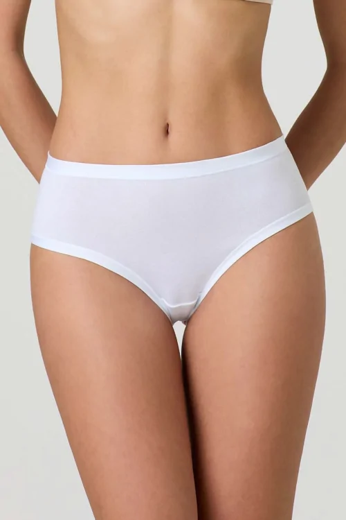 Slip taille haute en coton modal – non marquant et confortable