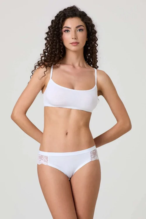 Hüftslip mit Spitze – unsichtbare und bequeme Unterwäsche