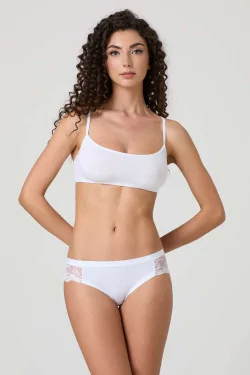 Slip basso con pizzo – intimo invisibile e comodo