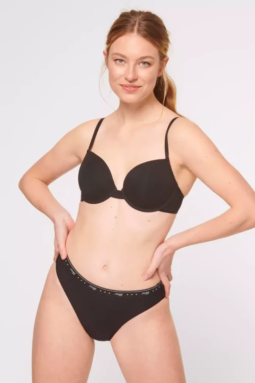 Slips taille haute confortables style Sloggi – lot de 2