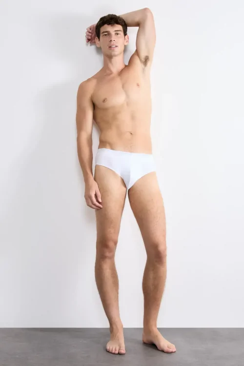 SLOGGI Midi Basic Herren Slip mit weichem Gummizug