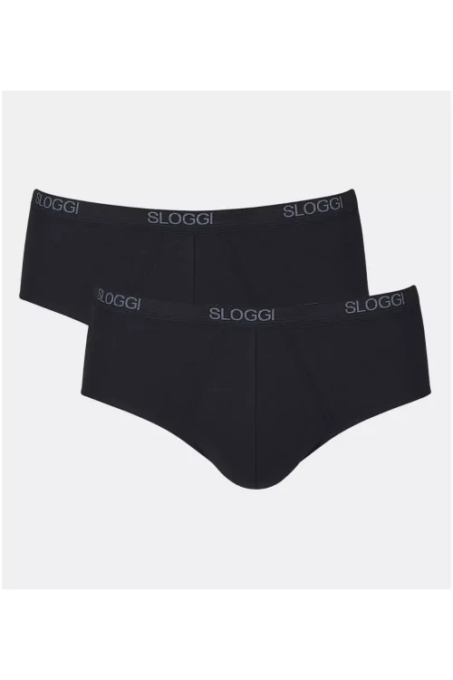 Slip homme SLOGGI Midi Basic avec élastique doux