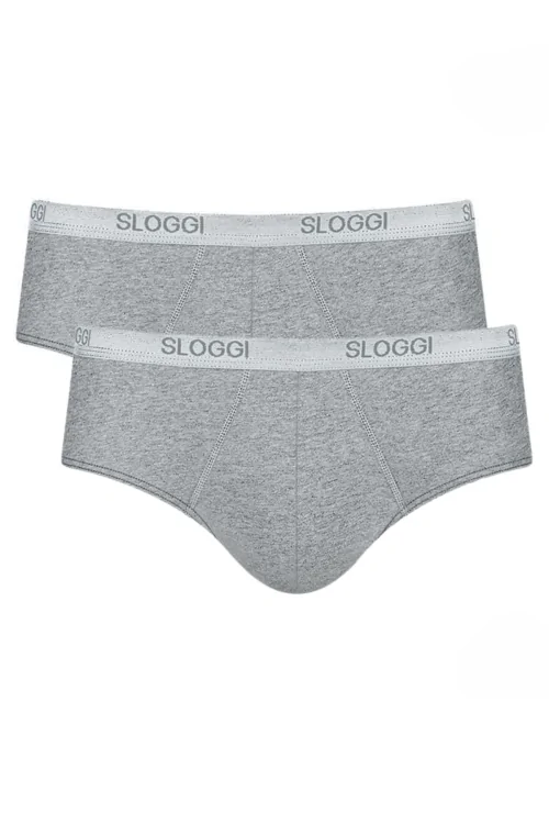 Slip homme SLOGGI Midi Basic avec élastique doux
