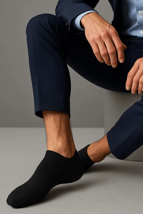 Chaussettes en coton pour homme – Fraîches et confortables au quotidien (lot de 3)