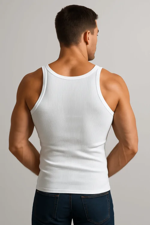 Rameur à épaules étroites pour hommes – Natural Comfort (lot de 3)