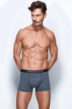 Enrico Coveri Men's Boxer Briefs – 3-Piece Fashion Designs