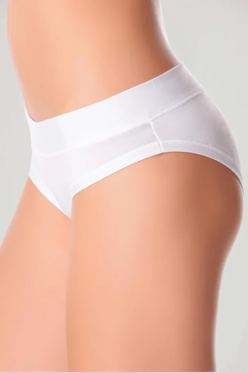 Damen-Slips mit niedriger Taille – Weiche Baumwolle und Modal, 3-teiliges Set