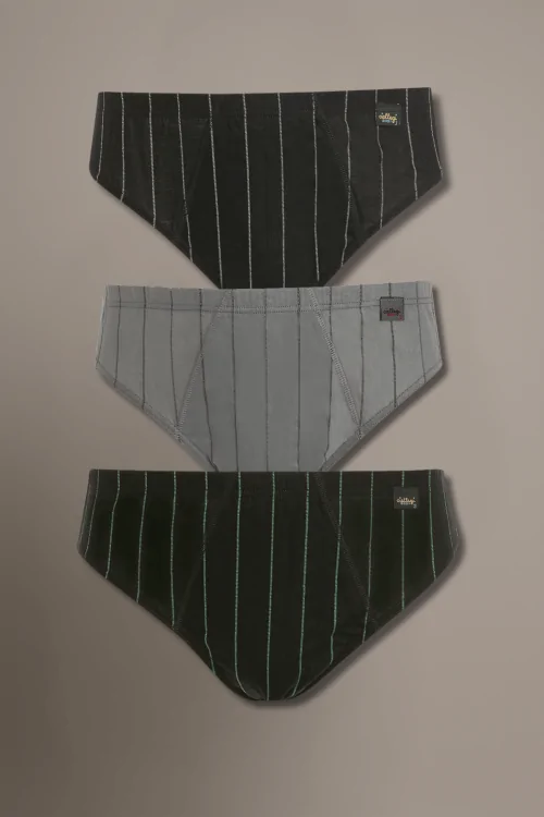 Culottes confortables taille mi-haute Cielegi pour homme – Coton non marquant (lot de 3)