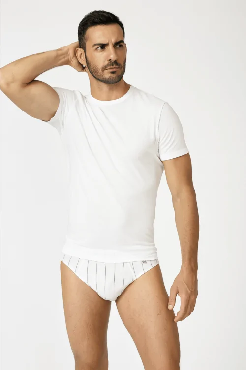Culottes confortables taille mi-haute Cielegi pour homme – Coton non marquant (lot de 3)