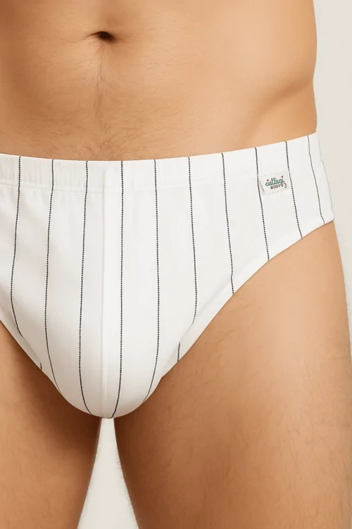 Ciellegi Herren-Slips mit bequemer mittelhoher Taille – nicht abfärbende Baumwolle (3er-Pack)