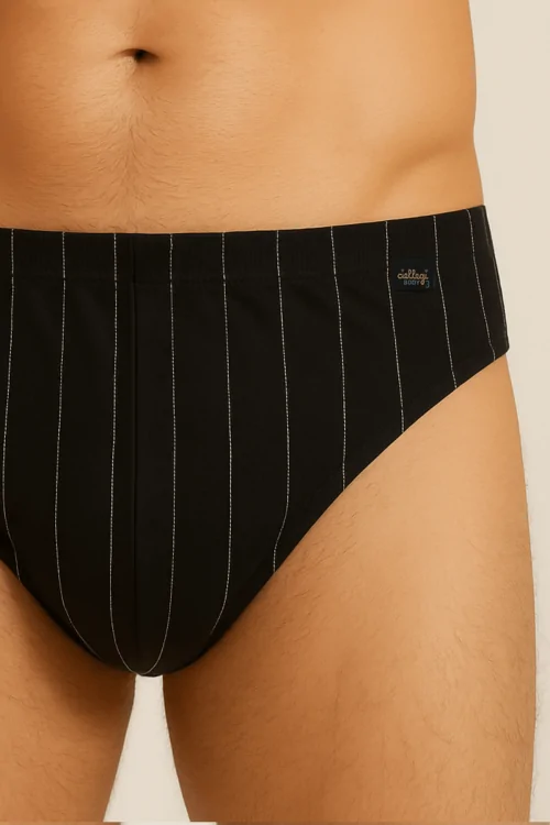 Culottes confortables taille mi-haute Cielegi pour homme – Coton non marquant (lot de 3)