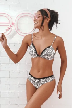 Ensemble soutien-gorge à armatures – Sous-vêtements confortables et féminins