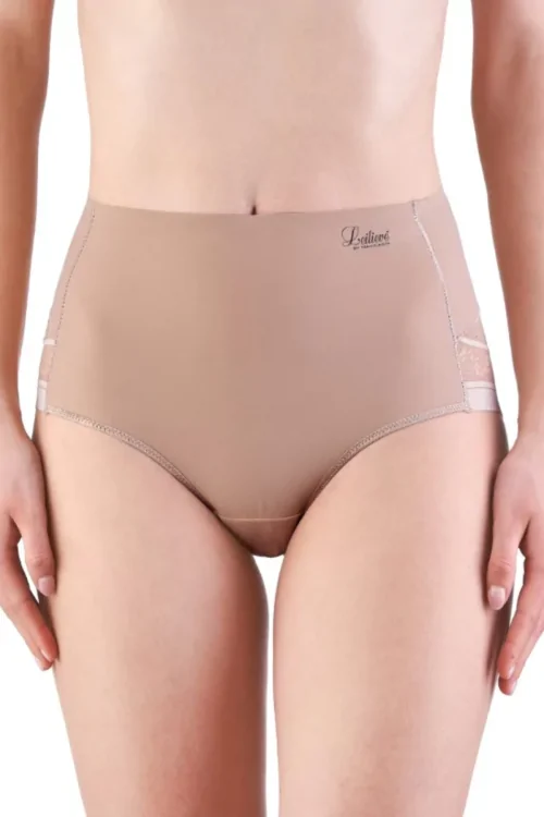 Culotte invisibile con effetto contenitivo e pizzo