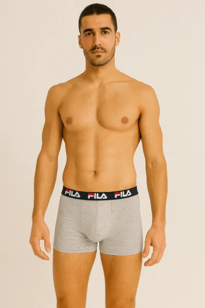Calzoncillos bóxer de algodón elástico para hombre – Fila Comfort