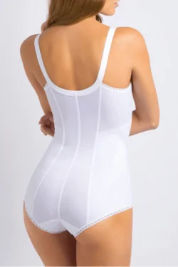 Body gainant classique – Bonnets en coton et broderie élégante