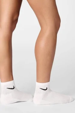 (3 pares) Calcetines tobilleros de algodón NIKE