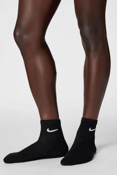 (3 pares) Calcetines tobilleros de algodón NIKE