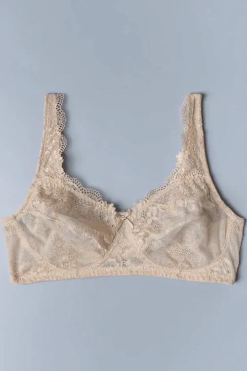 Soutien-gorge sans armatures – Maintien naturel, dentelle douce