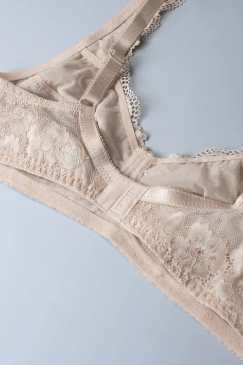 Soutien-gorge sans armatures – Maintien naturel, dentelle douce