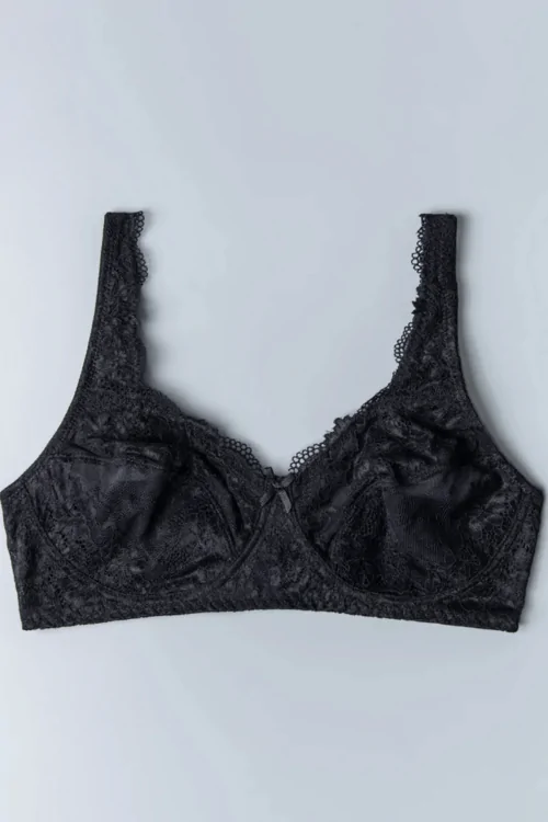Soutien-gorge sans armatures – Maintien naturel, dentelle douce