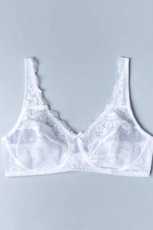 Soutien-gorge sans armatures – Maintien naturel, dentelle douce
