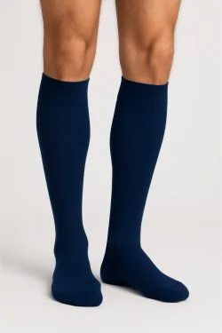 CASHMERE E VISCOSA - Calze Lunghe Uomo Rinforzate – Morbidezza e Comfort – (3 paia)