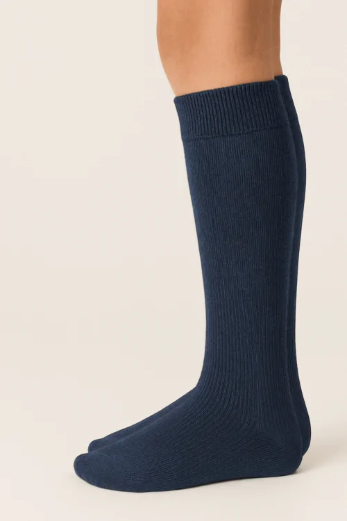 Chaussettes longues d'hiver en polaire pour enfants DÉCOUVRIR - LADYC