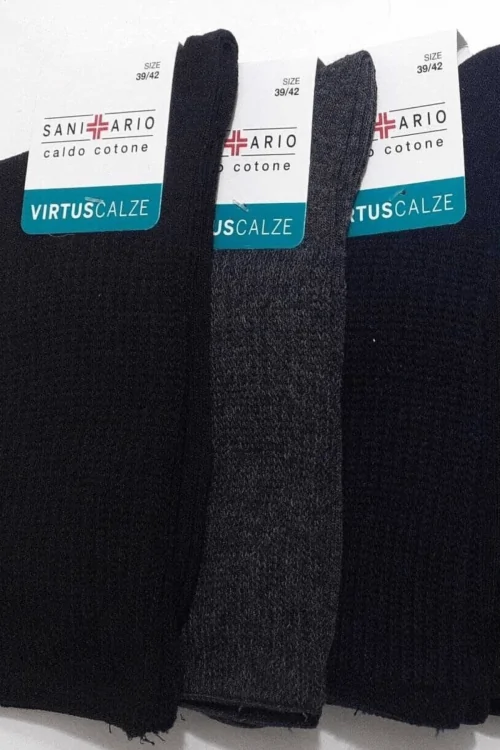 Chaussettes médicales courtes – 3 paires, confortables et respirantes