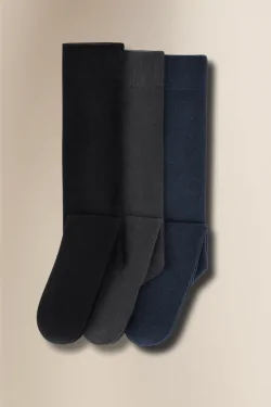 Damen-Fleecesocken – 3 Paar lang, warm und weich