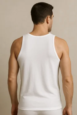 Tanktop für Herren aus schottischer Baumwolle (100 % Baumwolle)